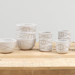 Matthew Ward Studio Home Kitchen Dishware Small Felix Bowl in White White