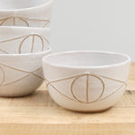 Matthew Ward Studio Home Kitchen Dishware Small Felix Bowl in White White