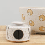 Matthew Ward Studio Art Ceramics Small Felix Jar in White White