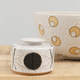 Matthew Ward Studio Art Ceramics Small Felix Jar in White White