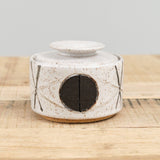 Matthew Ward Studio Art Ceramics Small Felix Jar in White White