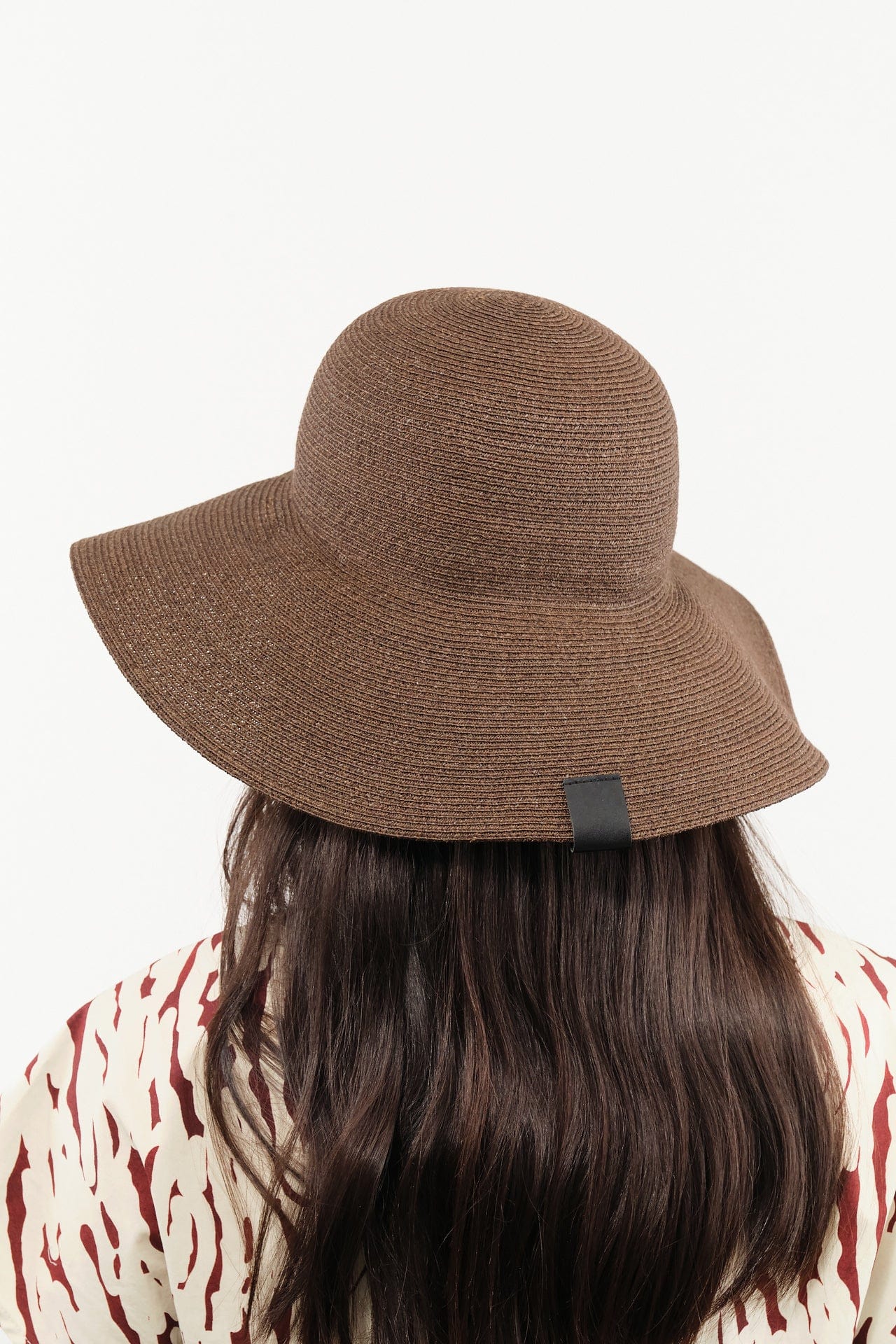 Mature Ha. Accessories Hats Raffia Braid Garden Hat in Dark Brown Dark Brown / One Size