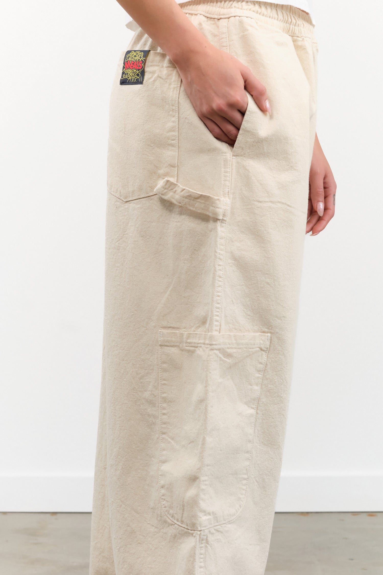 MEALS Apparel Womens Pants Chef Pant in Flour