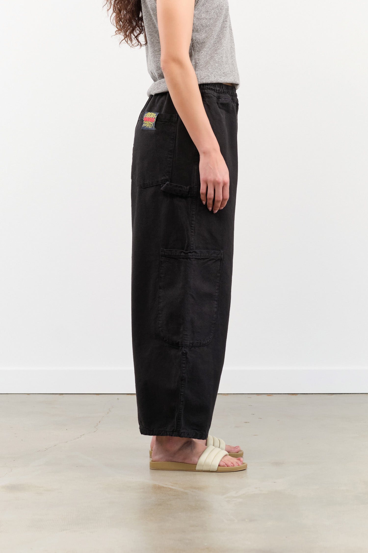 MEALS Apparel Womens Pants Chef Pant in Licorice