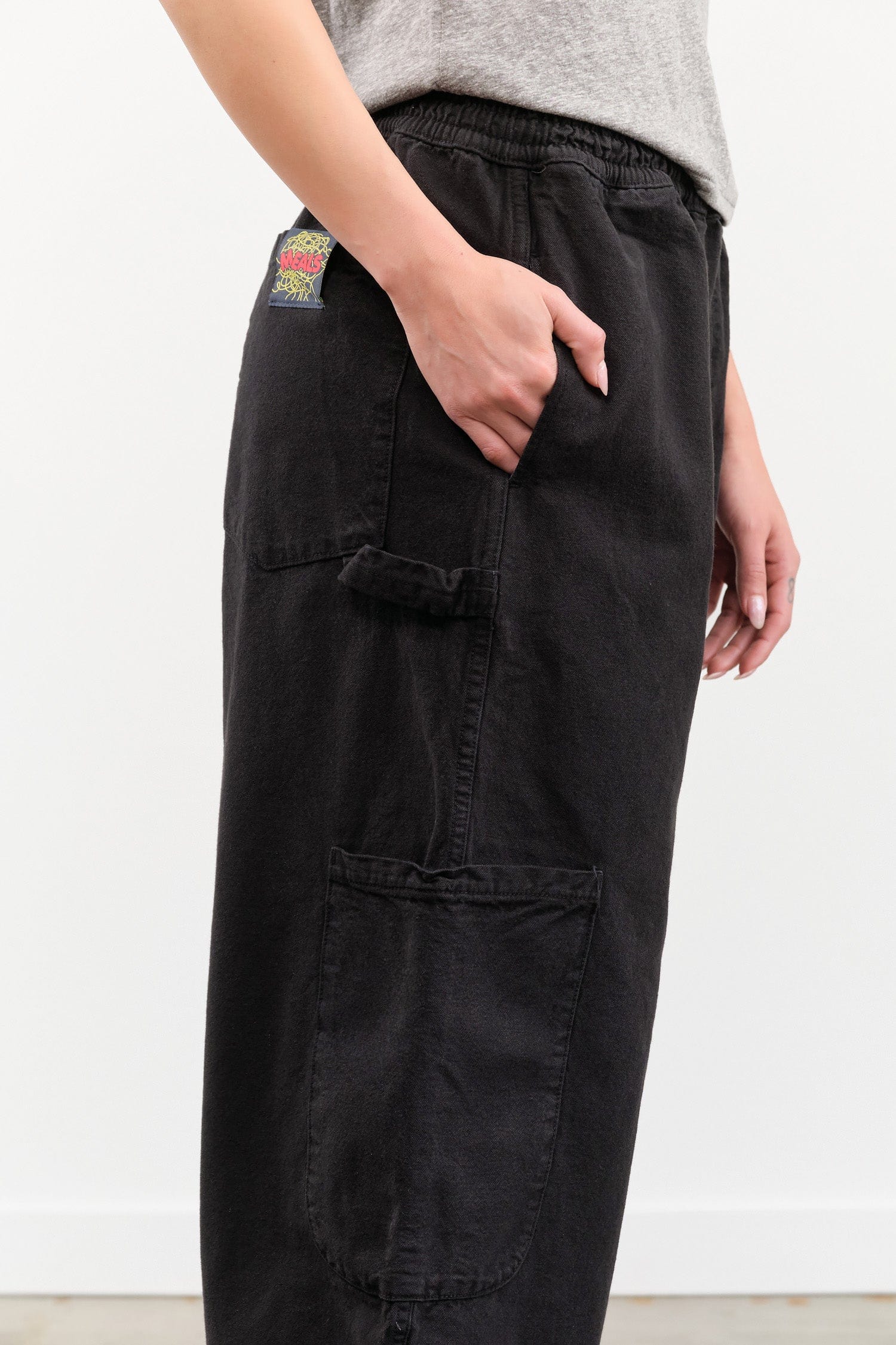 MEALS Apparel Womens Pants Chef Pant in Licorice