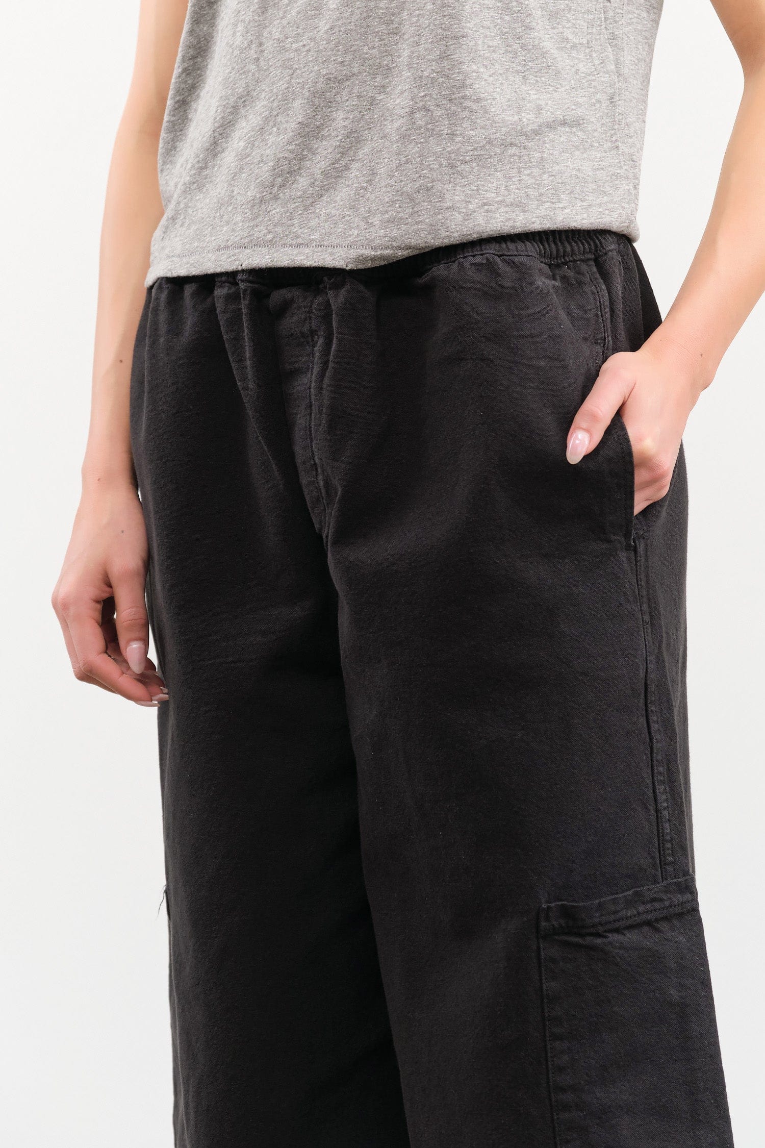 MEALS Apparel Womens Pants Chef Pant in Licorice