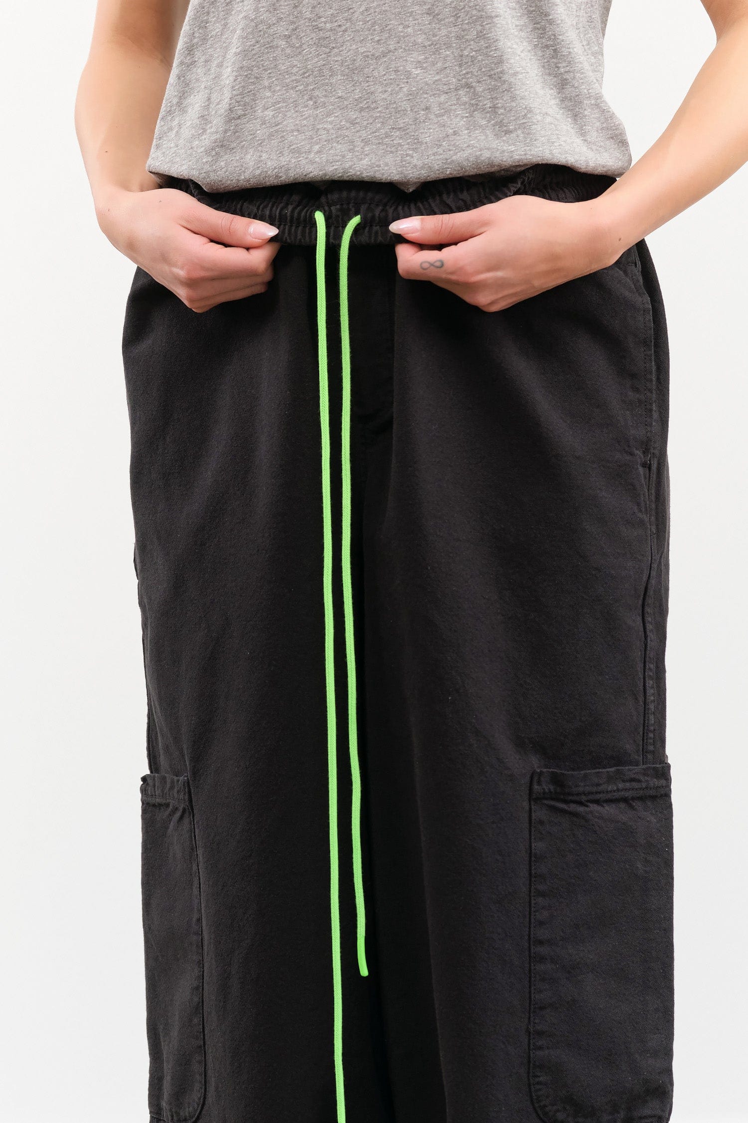 MEALS Apparel Womens Pants Chef Pant in Licorice