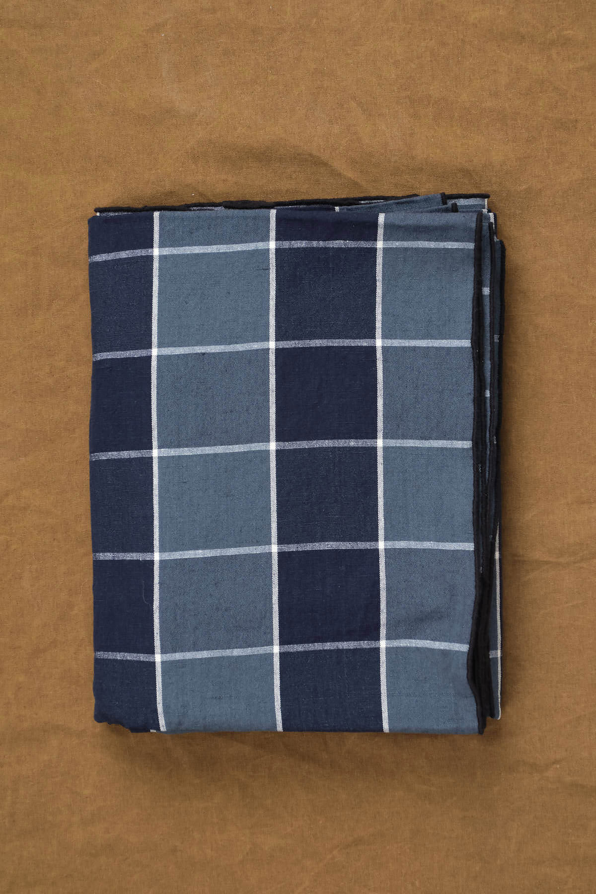 Maison De Vacances Home Tablecloths Canvas Mimi Nara Tablecloth Petrole/Noir / Medium