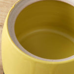 MH Ceramics Home Kitchen Containers Large Stash Jar in Saffron Saffron / 5.25" D X 8" H