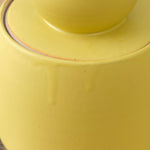 MH Ceramics Home Kitchen Containers Large Stash Jar in Saffron Saffron / 5.25" D X 8" H