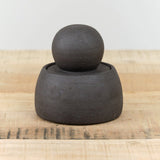 MH Ceramics Home Kitchen Containers Mini Stash Jar in Charcoal Charcoal / 3.5" D X 4.5" H