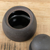 MH Ceramics Home Kitchen Containers Mini Stash Jar in Charcoal Charcoal / 3.5" D X 4.5" H