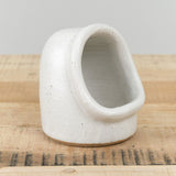MH Ceramics Home Kitchen Containers Salt Keeper Alabaster / 5" H X 4" Dia