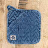 Mi Cocina Home Kitchen Trivets Herringbone Trivet/Pot Holder Medium Vintage / 8" L X 8" W