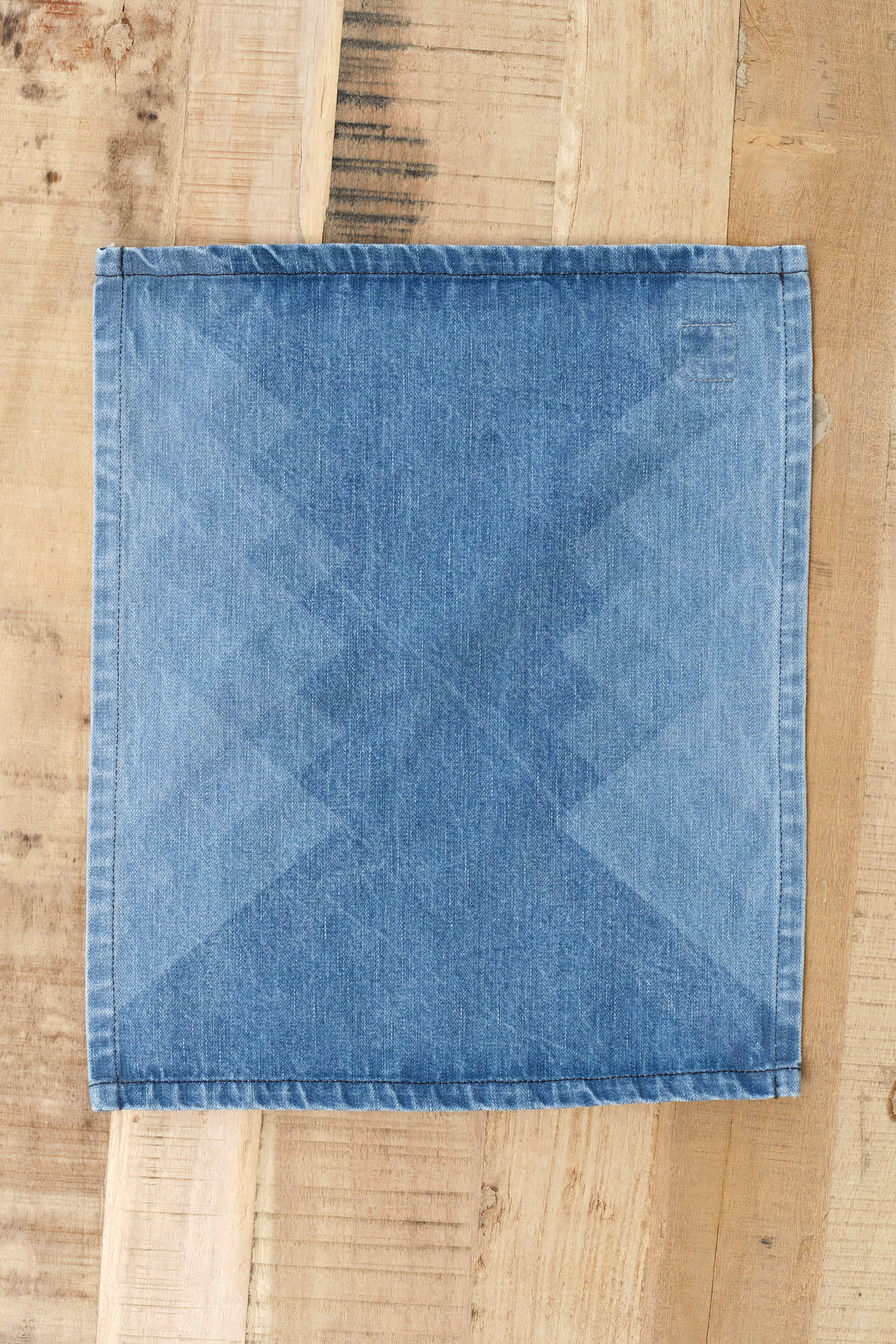 Mi Cocina Home Kitchen Placemats Indigo Denim Placemat El Capitan / 14" X 18"