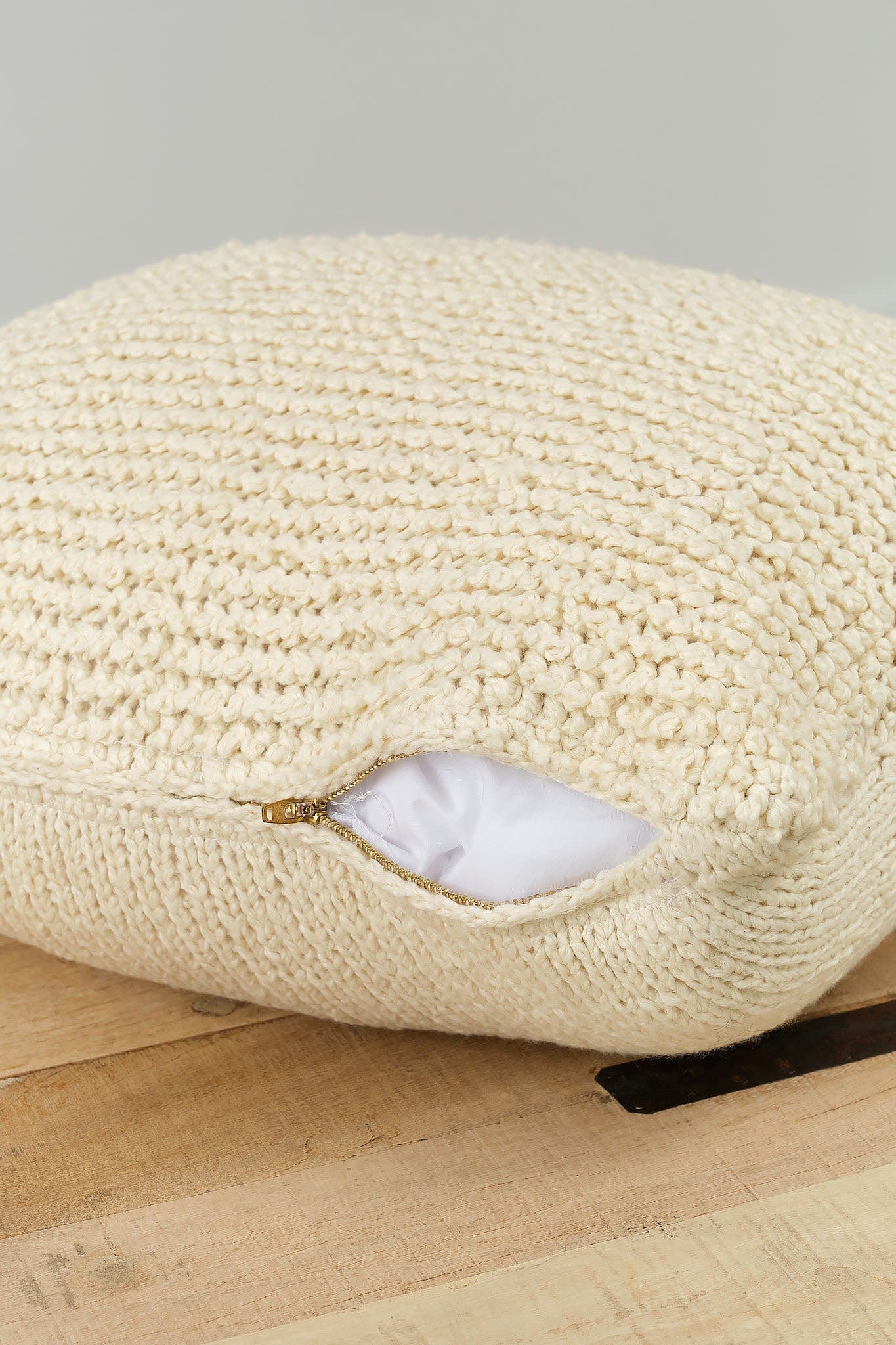 Minna Home Pillows Cloud Pillow in Oyster Oyster / 18" X 18"
