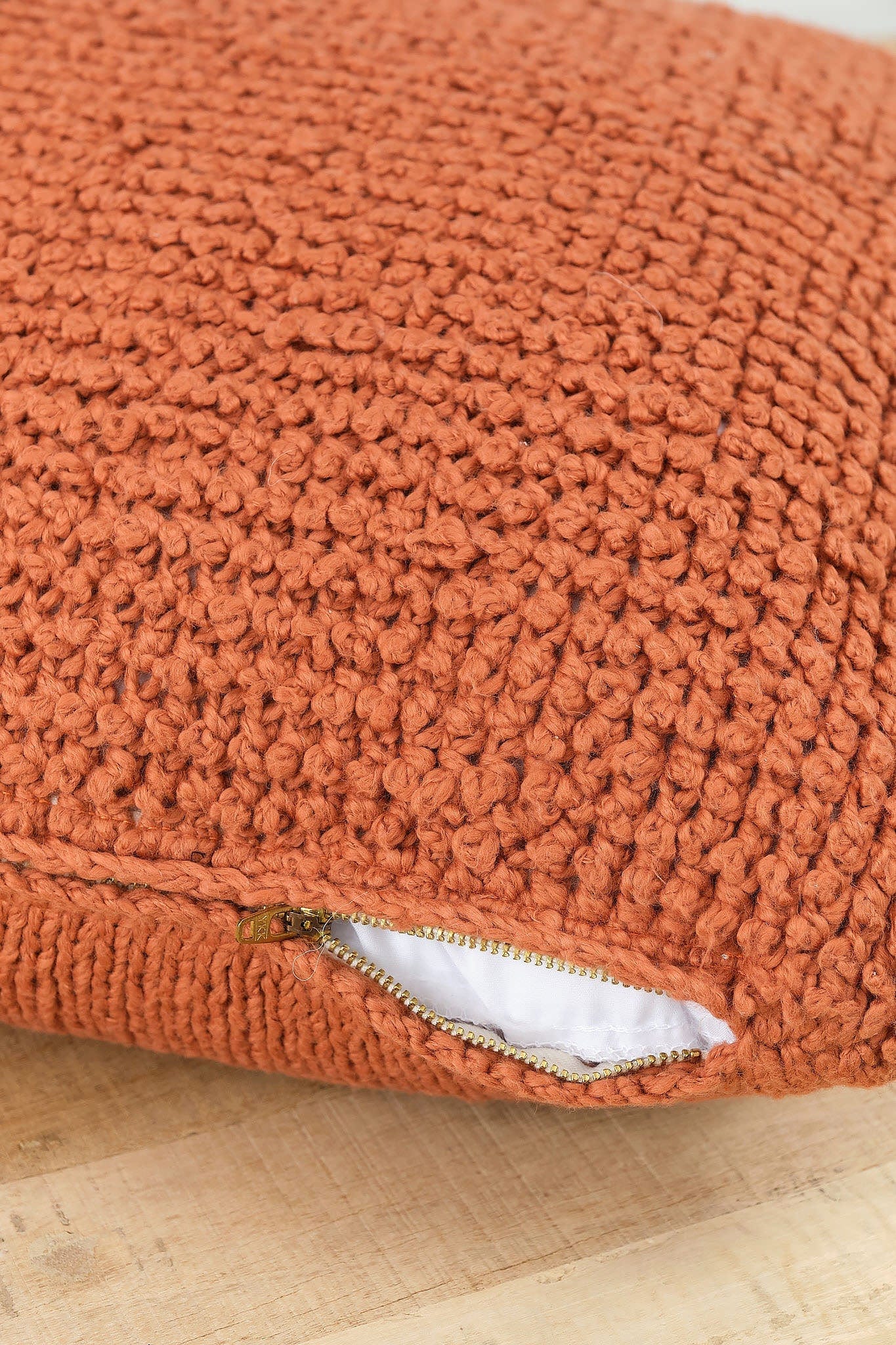 Minna Home Pillows Cloud Pillow in Persimmon Persimmon / 18" X 18"