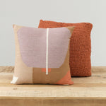 Minna Home Pillows Julie Pillow in Terracotta Terracotta / 18" X 18"