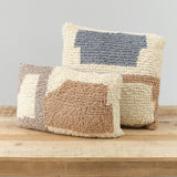 Minna Home Pillows Loops Lumbar Pillow in Neutral Neutral / 12" X 20"