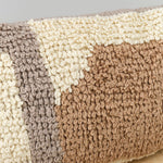 Minna Home Pillows Loops Lumbar Pillow in Neutral Neutral / 12" X 20"