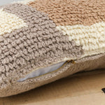 Minna Home Pillows Loops Lumbar Pillow in Neutral Neutral / 12" X 20"