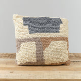 Minna Home Pillows Loops Pillow in Neutral Neutral / 18" X 18"