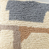 Minna Home Pillows Loops Pillow in Neutral Neutral / 18" X 18"