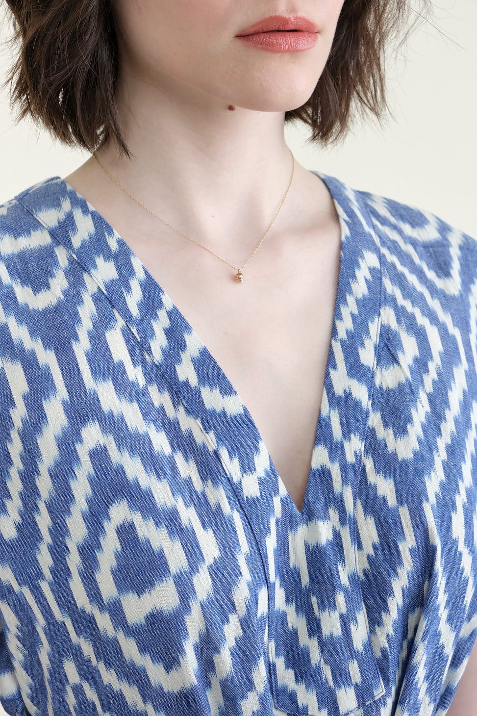 Neckline on Oaxaca Dress
