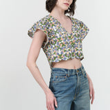 Mirth Apparel Womens Blouses Naples Top Taffy / XSmall