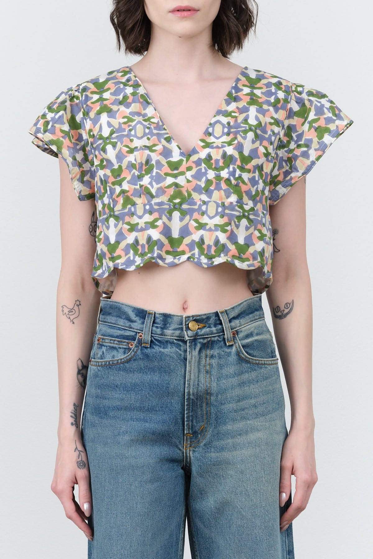 Mirth Apparel Womens Blouses Naples Top
