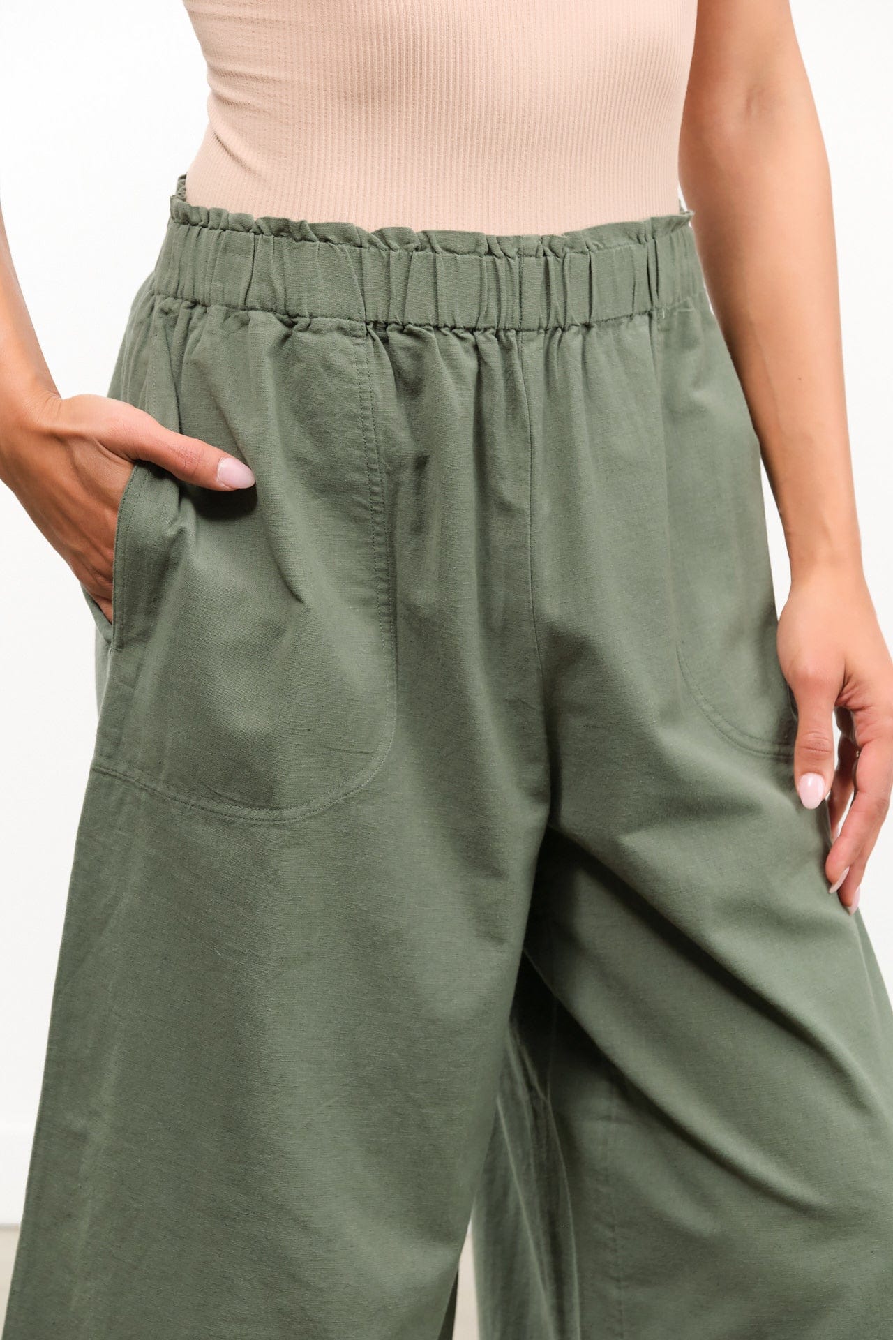 Mirth Apparel Womens Pants Mirth Pant in Kelp