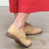 Moma Shoes Accessories Womens Shoes Lace up Leather Shoes in Deer