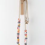 MQuan Art Ceramics Garland 27: African Multi Multi / 21" L