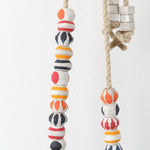 MQuan Art Ceramics Garland 27: African Multi Multi / 21" L