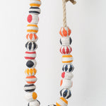 MQuan Art Ceramics Garland 27: African Multi Multi / 21" L