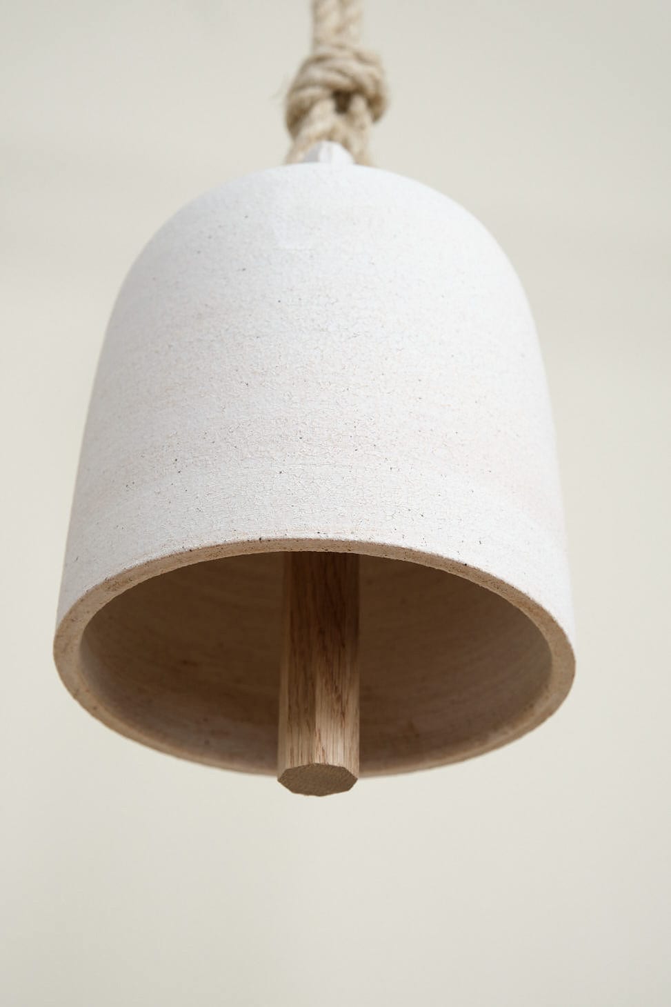 Inside of Large Round Thrown Bell