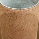 Tucker Stoneware MQuan Medium canister in Medium Brown Glaze 