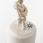 MQuan Art Ceramics Medium Tall Thrown Bell in Rainbow Arc Rainbow Arc / 7.75" H X 4.75" Dia