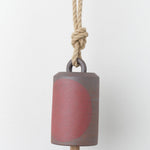 MQuan Art Ceramics Medium Tall Thrown Bell in Tucker Sun & Red Tucker Sun & Red / 7.75" H X 4.75" Dia