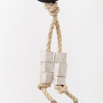 MQuan Art Ceramics Garland 9 Black and White / 54" L