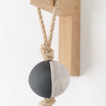 MQuan Art Ceramics Garland 9 Black and White / 54" L