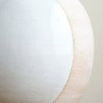 Side of Round Vessel in Full Moon White