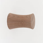 MQuan Home Objects Wood Round Wall Mount in Walnut Walnut