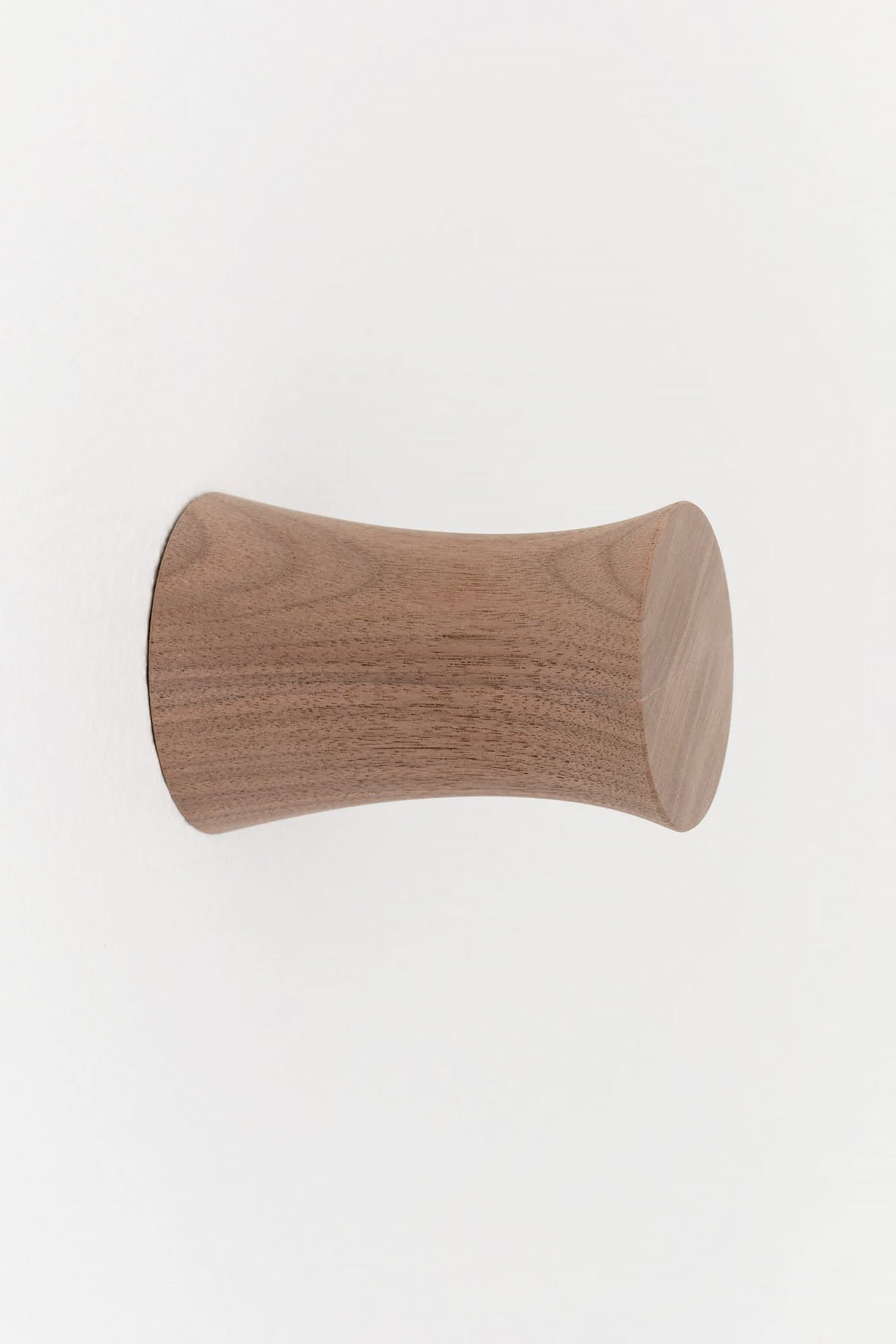 MQuan Home Objects Wood Round Wall Mount in Walnut Walnut