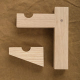 MQuan Home Objects XL Wood Hook Wall Mount