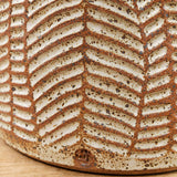 Mt. Washington Pottery Home Planters 10" Fern Planter Raw Clay/Speckled White / 10" Dia X 10" H