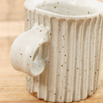 Mt. Washington Pottery Home CoffeeTea Column Mug in Speckled White Speckled White / 3.5" Dia X 4" H