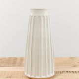 Mt. Washington Pottery Home Kitchen Vases Column Vase Matte White / 6" Dia X 13.5" H