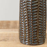 Mt. Washington Pottery Home Kitchen Vases Fern Vase Dark Blue / 3.5" Dia X 8.5" H