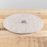 Muskhane Home Bath Organization Calabash Cover in Light Stone
